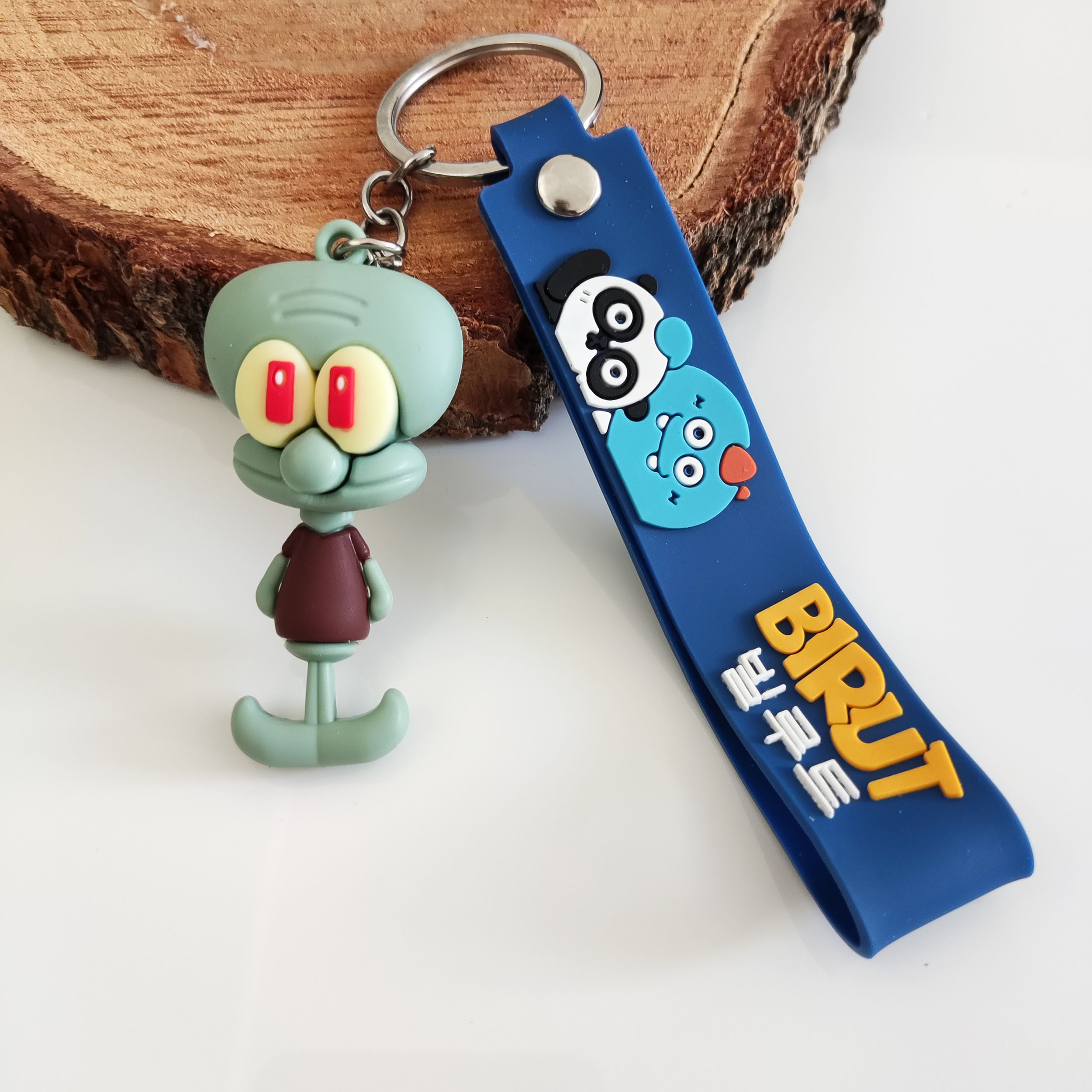 جاکلیدی مدل سیلیکونی طرح باب اسفنجی و دوستان کد DB21