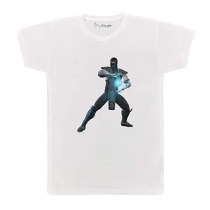 تی شرت بچگانه پرمانه طرح mortal kombat کد pmt.981