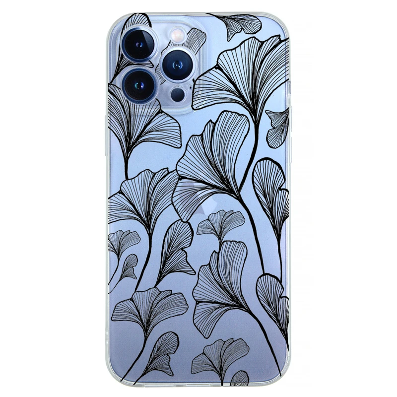 کاور مگافون طرح برگ مدل C51-B مناسب برای گوشی موبایل اپل iPhone 13 Pro Max