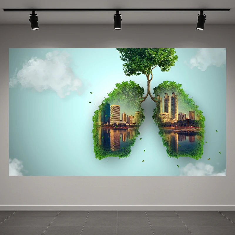 پوستر طرح هوای پاک مدل سلامتی کد AR3059153