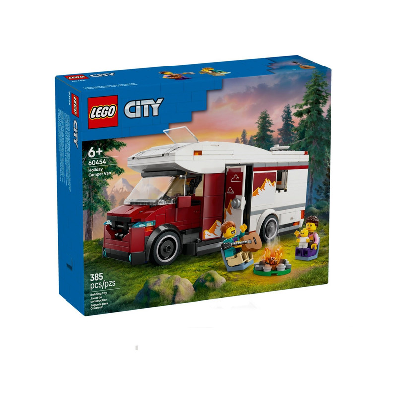 لگو 385 تکه سری City مدل Holiday Camper Van کد 60454