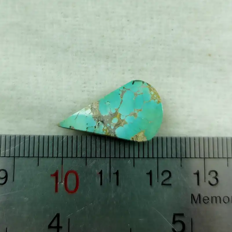 سنگ فیروزه سلین کالا مدل طبیعی اشکی کد Pc1-9