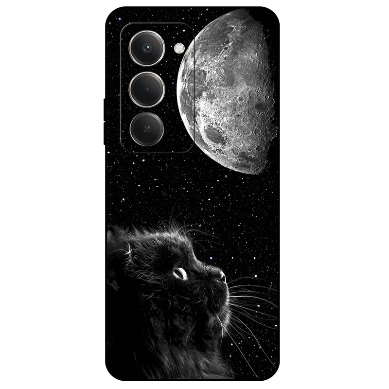 کاور مگافون طرح گربه مدل 1882 مناسب برای گوشی موبایل شیائومی Redmi 15 4G
