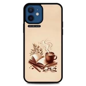AKAM AMC-WA12M-COFFEE-4 Cover For Apple iPhone 12 Mini