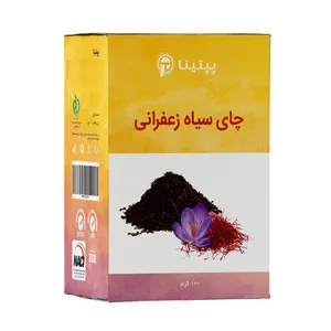 چای سیاه زعفرانی تی بگ هرمی پپتینا بسته 10 عددی