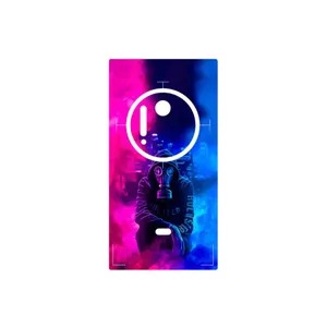 MAHOOT Smoke Rainbow Digital Art 2 Cover Sticker for Nokia Lumia 1020