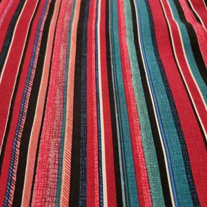 پارچه لباس مدل کودری نخی طرح راه راه