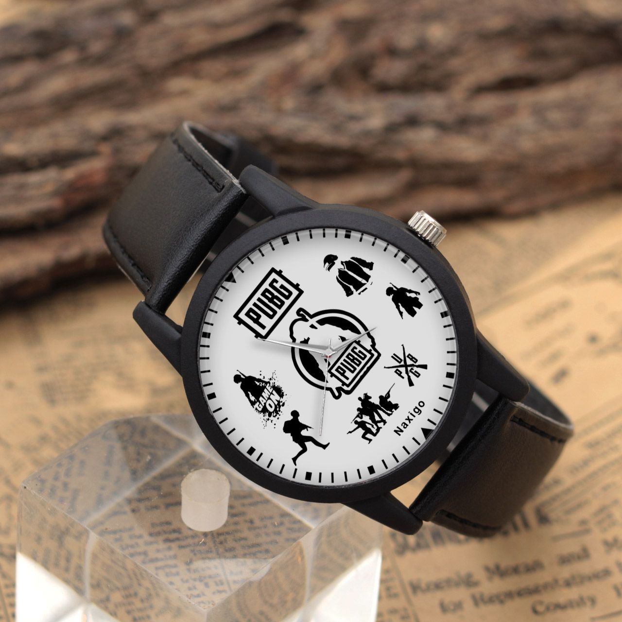 ساعت مچی عقربه ای ناکسیگو طرح پابجی کد LF4237 -  - 4