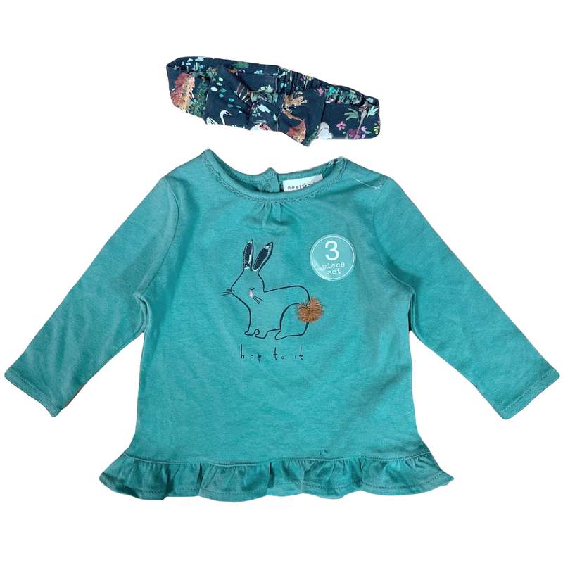 ست تونیک و هدبند نوزادی نکست مدل 38382