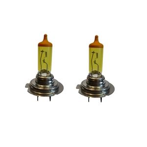 لامپ خودرو شاینی ولف مدل  H7 100/90 W 12V YELLOW بسته دو عددی