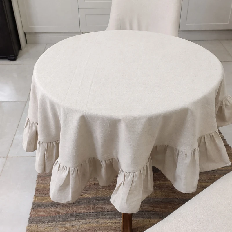 رومیزی مدل بهار سایز 120x120 سانتی‌متر