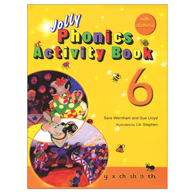 کتاب Jolly Phonics Activity Book 6 اثر Sue Lioyd and Sara Wernham انتشارات Jolly 