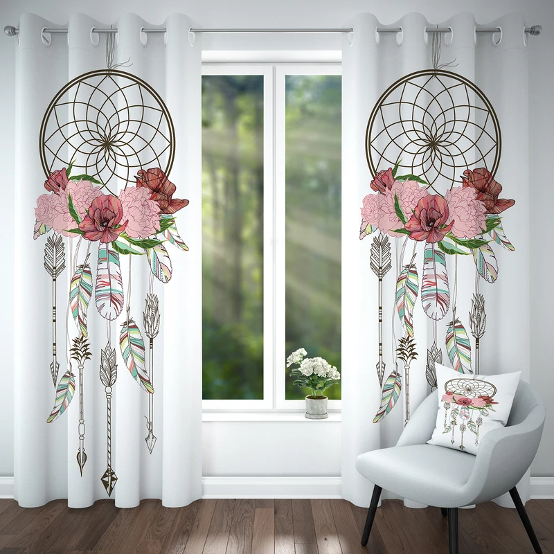 پرده مدل هازان کد 4277 سایز 140x280 سانتی متر