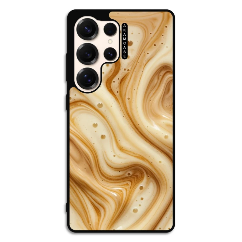 کاور آکام مدل AMC-WSGS25U-COFFEE-21 مناسب برای گوشی موبایل سامسونگ Galaxy S25 Ultra
