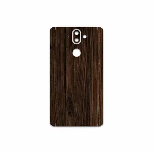 MAHOOT Dark Walnut Wood Cover Sticker for Nokia 8 Sirocco