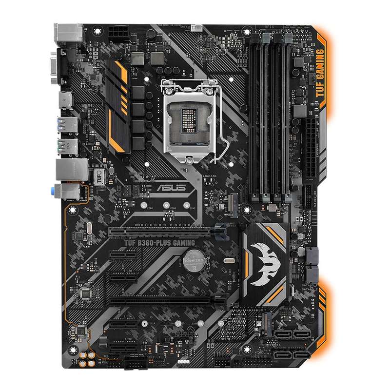 مادربرد ایسوس مدل TUF B360-PLUS GAMING مادربرد ایسوس مدل TUF B360-PLUS GAMING