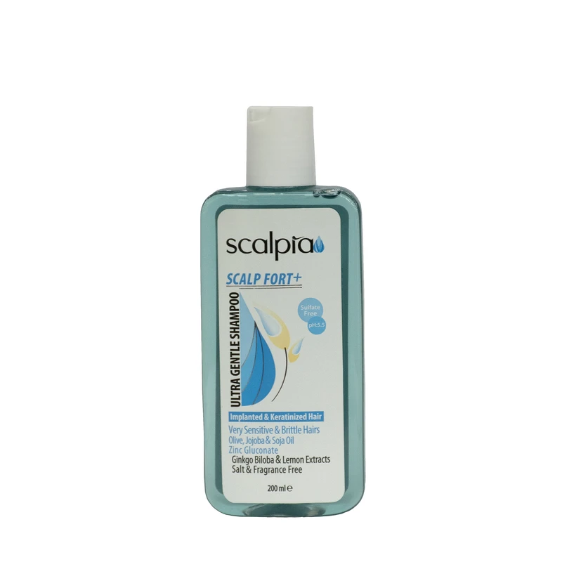 شامپو مو اسکالپیا مدلSCALP FORT+  حجم 200 میلی لیتر