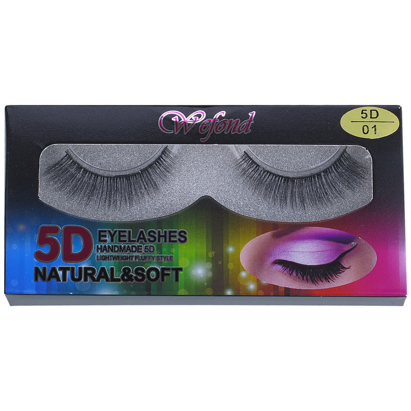 مژه مصنوعی وی فوند مدل 5D شماره 01 مژه مصنوعی وی فوند مدل 5D شماره 01
