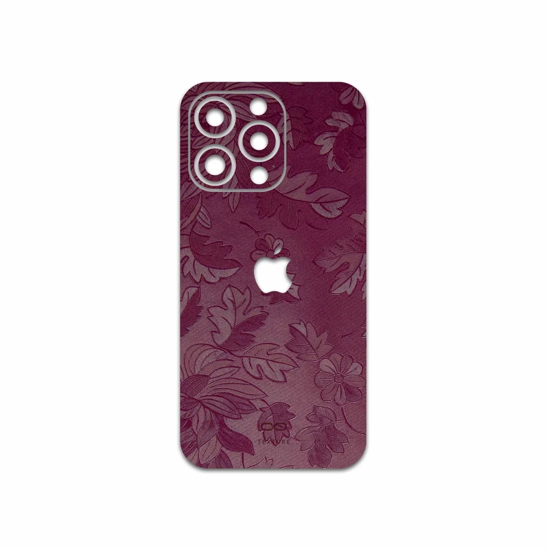 برچسب پوششی ماهوت مدل Red-Wildflower مناسب برای گوشی موبایل اپل iPhone 13 Pro Max