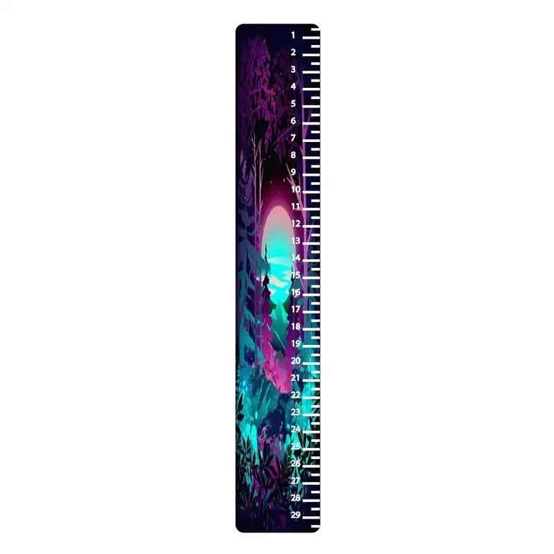 خط کش 30 سانتی متر طرح طبیعت کد 404