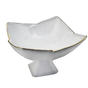 ظروف سرو لمونژ مدل لاله پایه دار کد 250