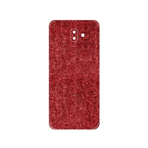 MAHOOT Fabric Texture 4 Cover Sticker for Samsung Galaxy J6 Plus
