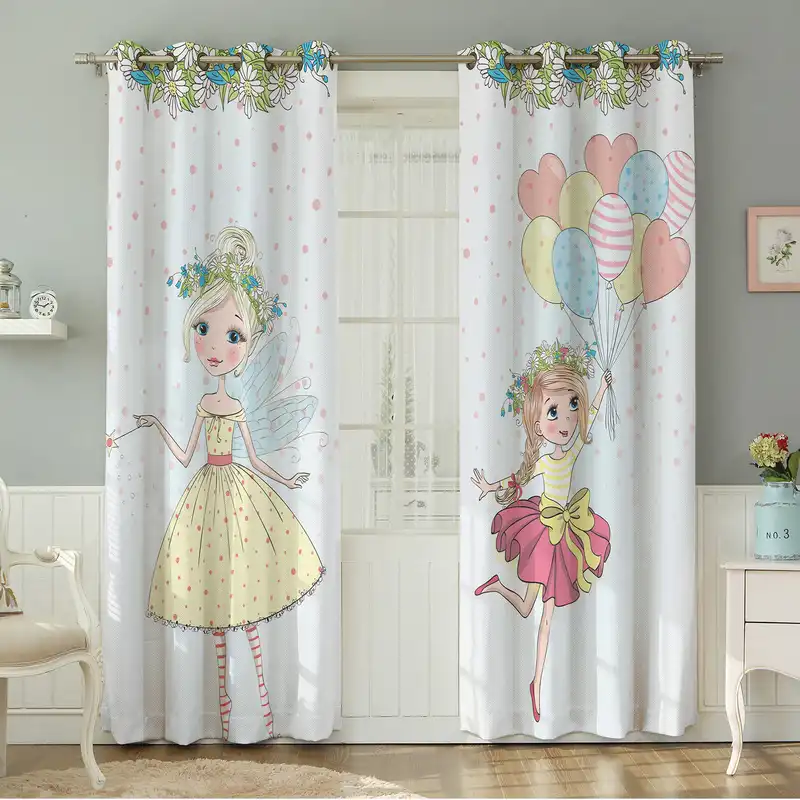 پرده نیروانا طرح کودک مدل مخمل کد 4682 سایز 140×280 سانتی متر