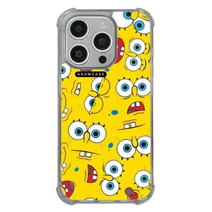 AKAM AMC-WTA15PRO-SPONGE BOB5 Cover For Apple iPhone 15 Pro