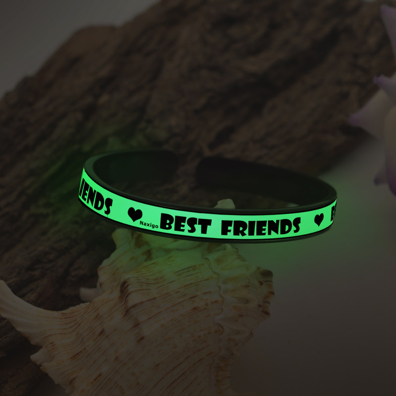 دستبند ناکسیگو طرح Best Friends مدل BR4970