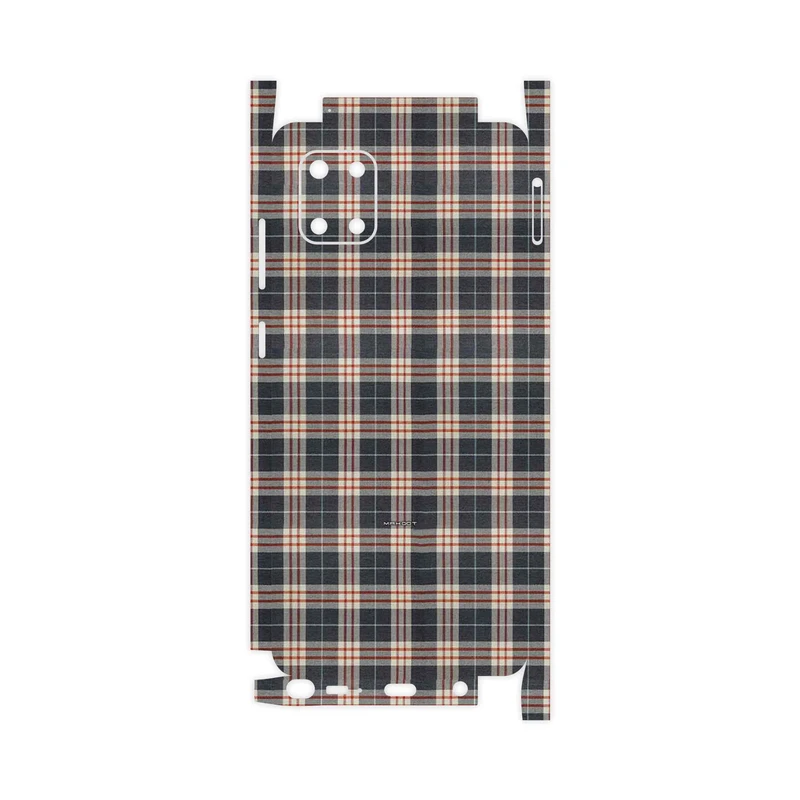 برچسب پوششی ماهوت مدل Fabric Texture 5-FullSkin مناسب برای گوشی موبایل سامسونگ Galaxy Note 10 Lite