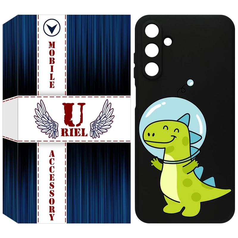 کاور یوریل مدل KSH کد 62 طرح دایناسور فضانورد مناسب برای گوشی موبایل سامسونگ Galaxy A15