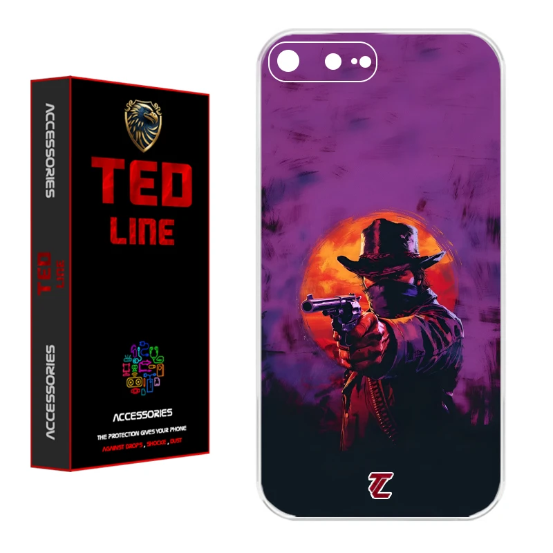 کاور تدلاین طرح رد دد ریدمپشن کد 1195 مناسب برای گوشی موبایل اپل Iphone 7 Plus / 8 Plus