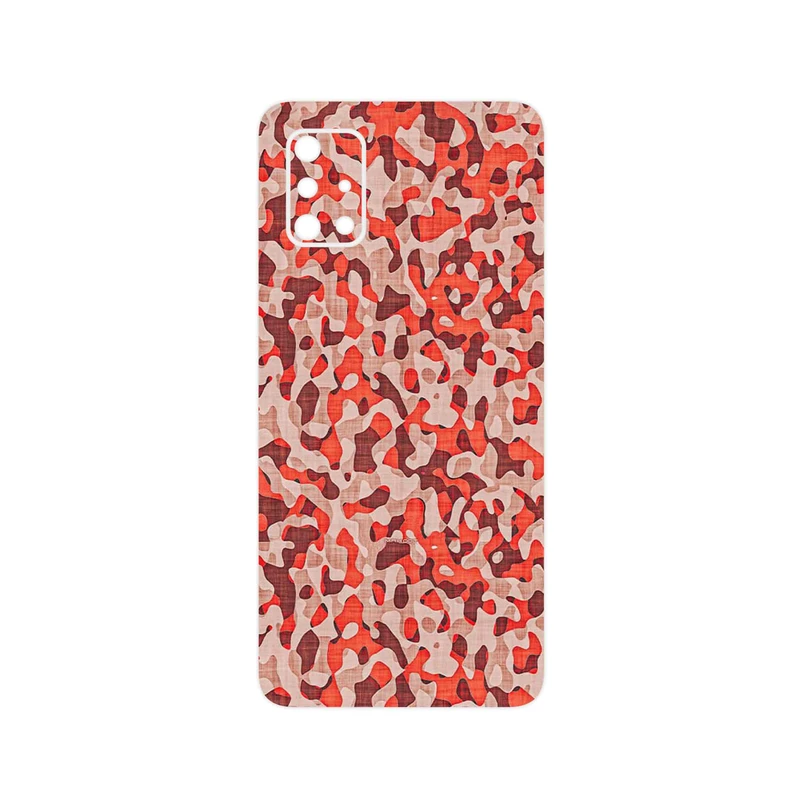 برچسب پوششی ماهوت مدل Red Infantry Army مناسب برای گوشی موبایل سامسونگ Galaxy A71