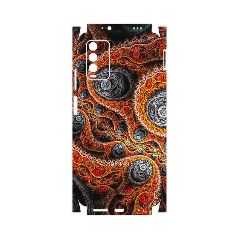 برچسب پوششی ماهوت مدل Mathematical Geometric Shape 7-FullSkin مناسب برای گوشی موبایل شیائومی Redmi Note 9 4G