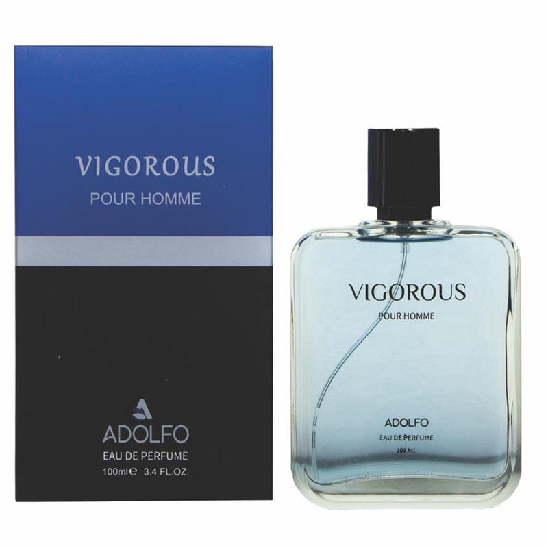 ادو پرفیوم مردانه آدولفو مدل Vigorous حجم 100 میلی لیتر