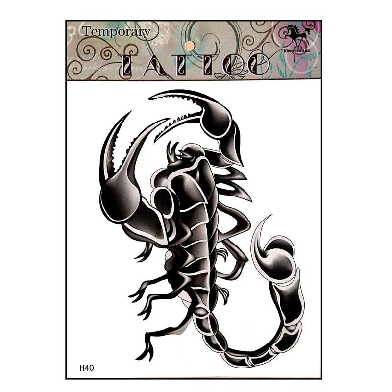 تتو موقت طرح عقرب