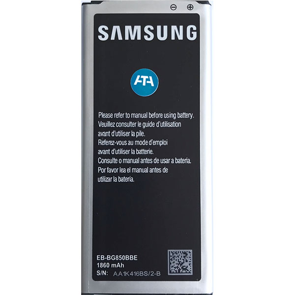 باتری موبایل مدل EB-BG850BBE ظرفیت 1860 میلی امپر ساعت مناسب برای گوشی موبایل سامسونگ Galaxy ALFHA