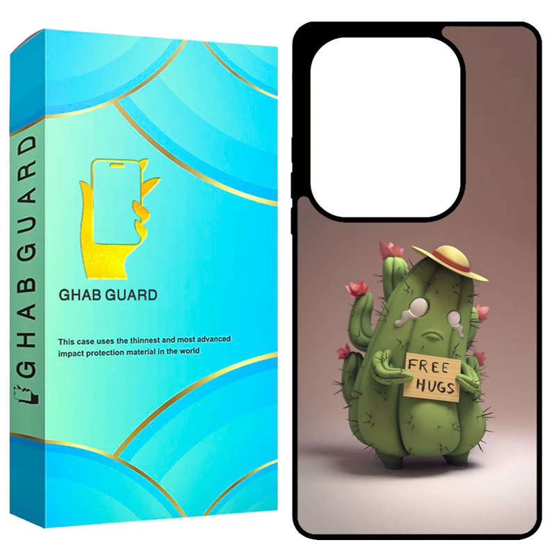 کاور قاب گارد طرح کاکتوس مدل GCHPN13P مناسب برای گوشی موبایل شیائومی Redmi Note 13 Pro 4G / Poco M6 Pro 4G
