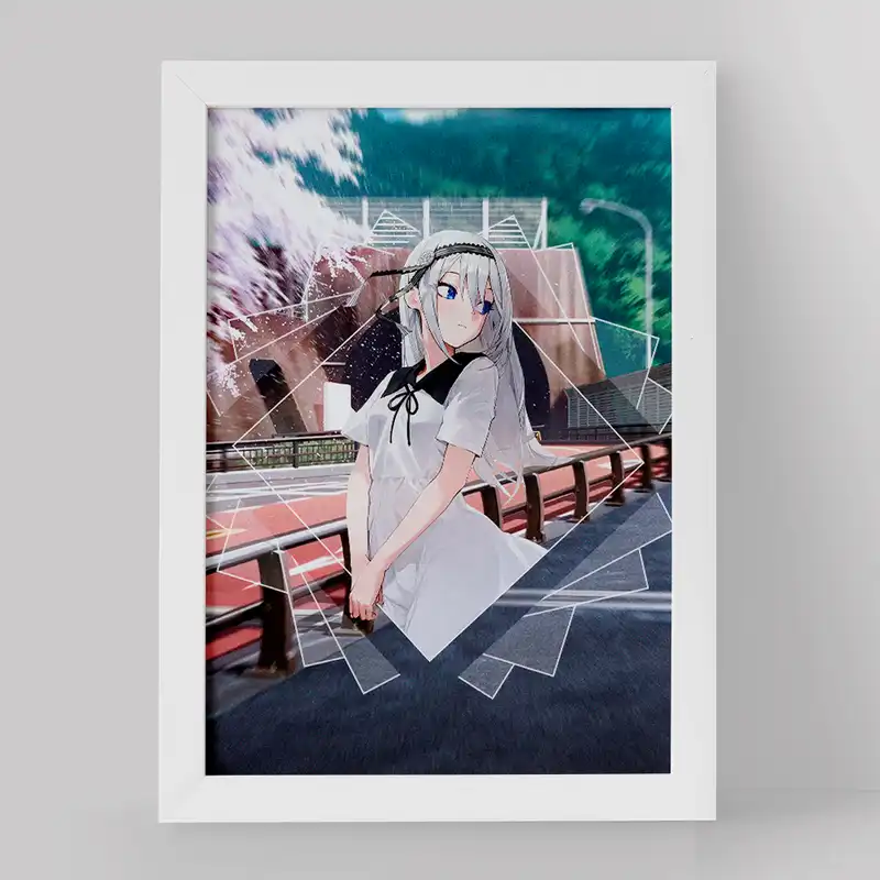 تابلو خندالو مدل کی شیروگانه انیمه کاگویا ساما کد 16047