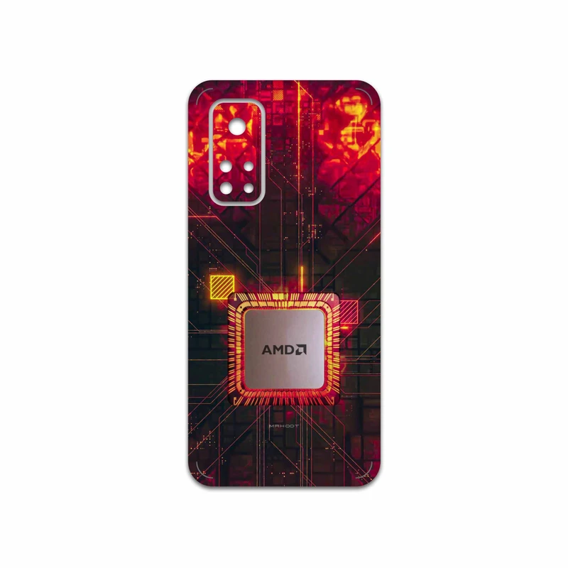 برچسب پوششی ماهوت مدل AMD-Brand مناسب برای گوشی موبایل شیائومی Mi 10T Pro 5G