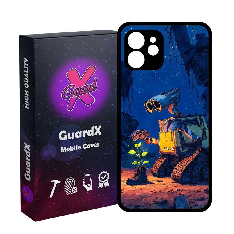 کاور گارد ایکس طرح Wall E مدل 10943 مناسب برای گوشی موبایل اپل iPhone 12