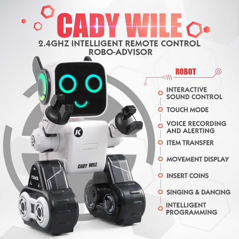 ربات کنترلی مدل Cady Wile