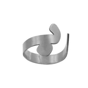 انگشتر نقره زنانه دلی جم طرح ب کد D 578