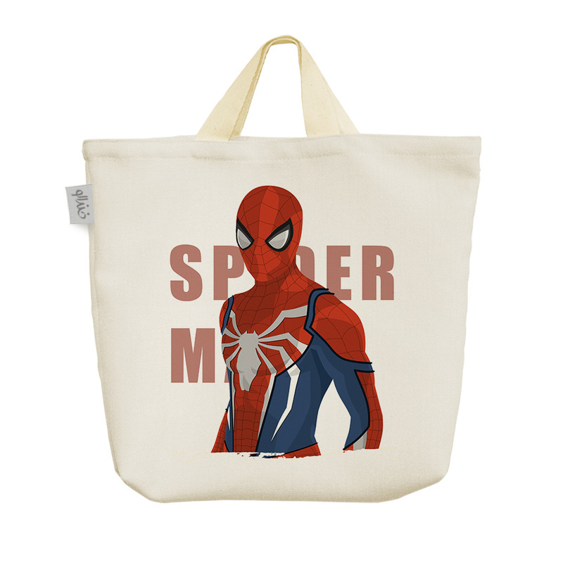 ساک خرید خندالو مدل مرد عنکبوتی کد 1168