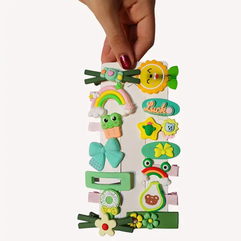 گیره مو زنانه مدل s6 مجموعه 14 عددی