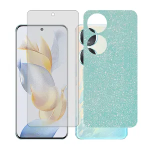 Glass together model transparent screen protector suitable for Honor 70 mobile phone with back cover sticker