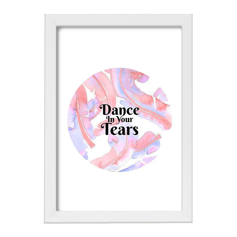 تابلو خندالو مدل Dance In Your Tears کد F11431