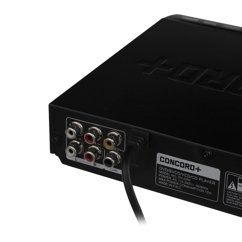 پخش کننده DVD کنکورد پلاس مدل CP-DV2250-666