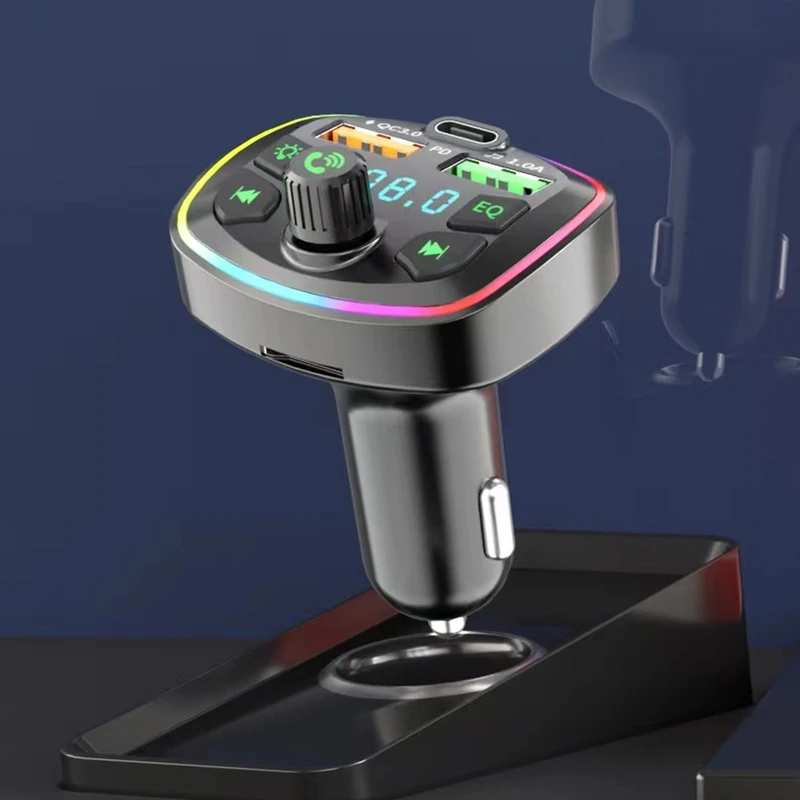 عکس شماره 2 : پخش کننده اف ام خودرو شارک مدل q7-pd-20w