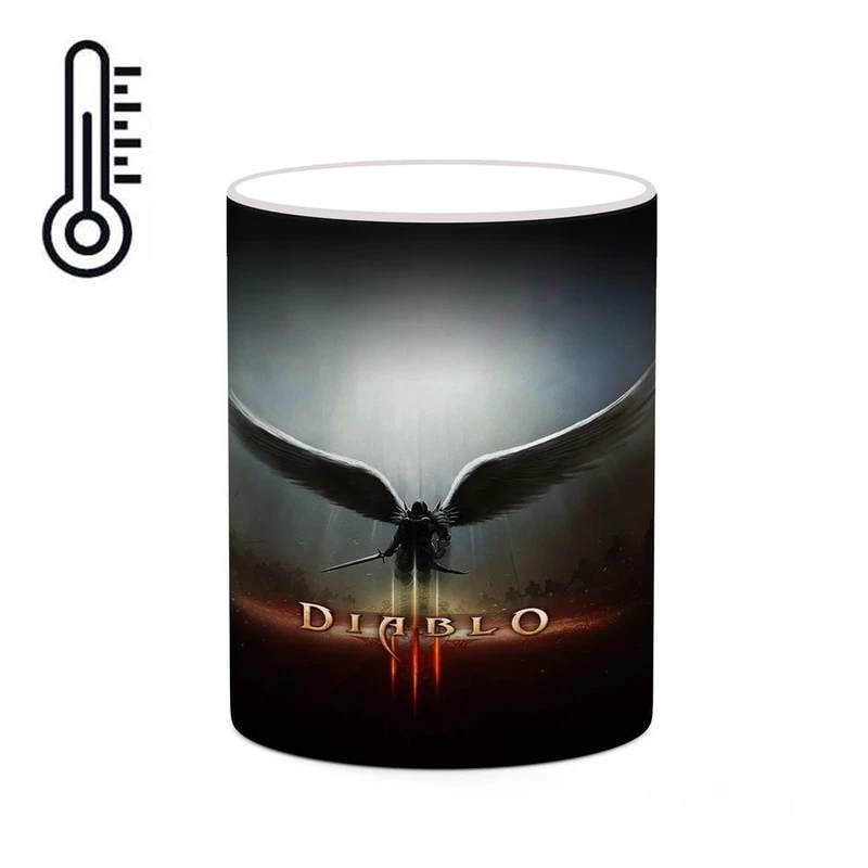 ماگ حرارتی کاکتی مدل بازی دیابلو Diablo 3 کد mgh29077